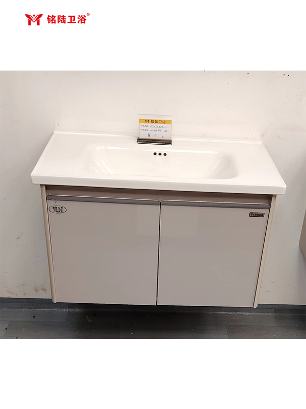 G004-80浴室柜银灰（高定材质）